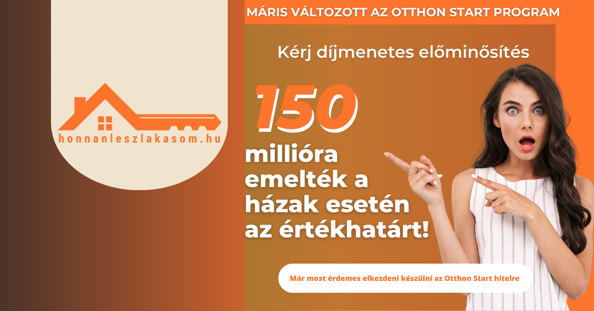 Otthon Start: már 150 millióig kérhető a 3%-os hitel építkezéshez – készülj fel előminősítéssel!