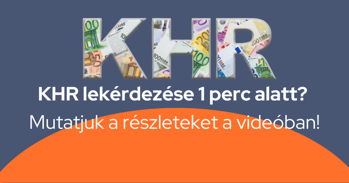 KHR lekérdezés Ügyfélkapuval 1 perc alatt – így férhetsz hozzá a saját hitelinformációdhoz